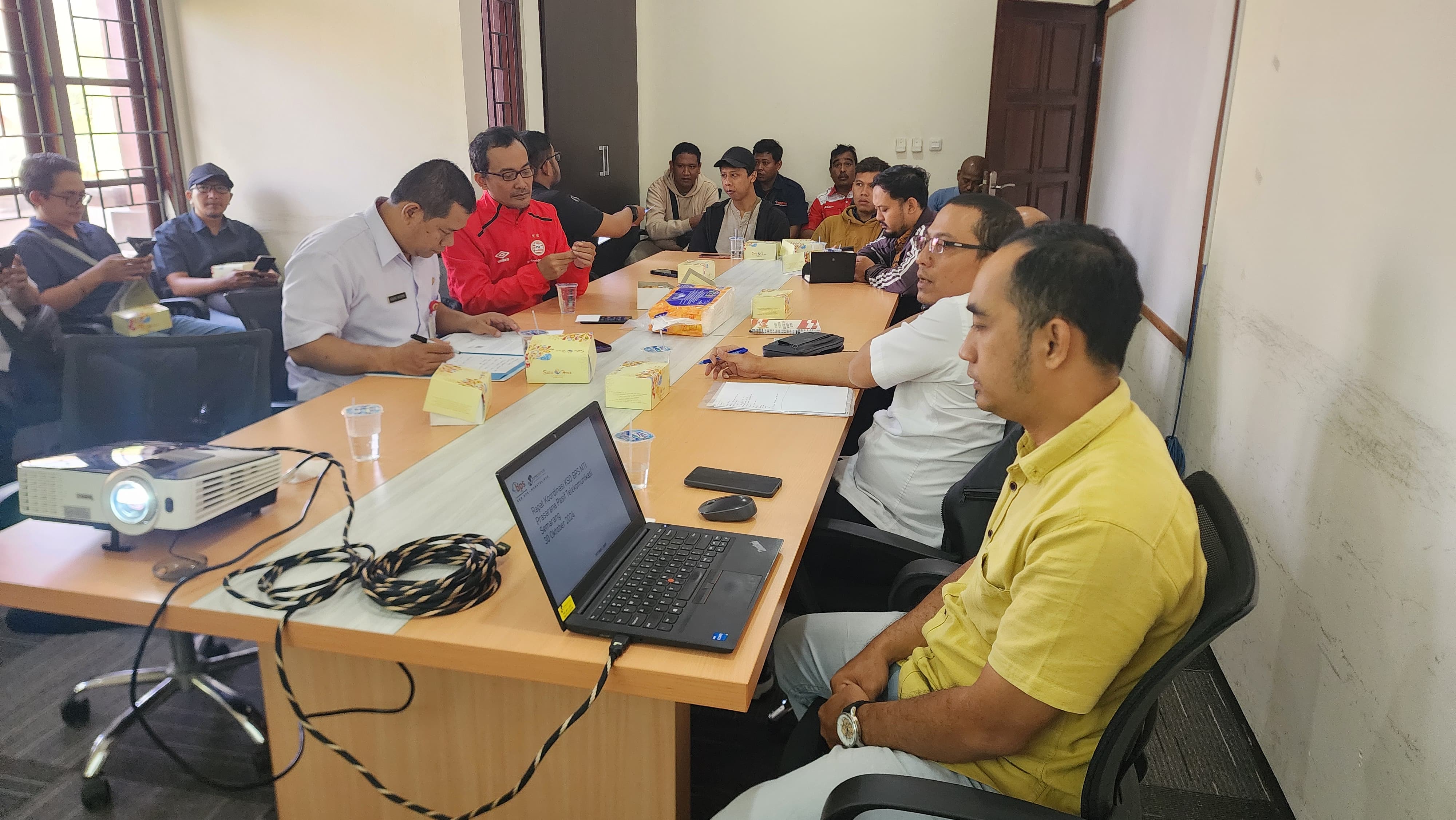 Rakor Mingguan Penurunan Kabel FO ke Dalam Ducting di Jl. Pandanaran, Simpanglima, Ahmad Yani, serta Evaluasi Ruas Jl. Pemuda dan Imam Bonjol